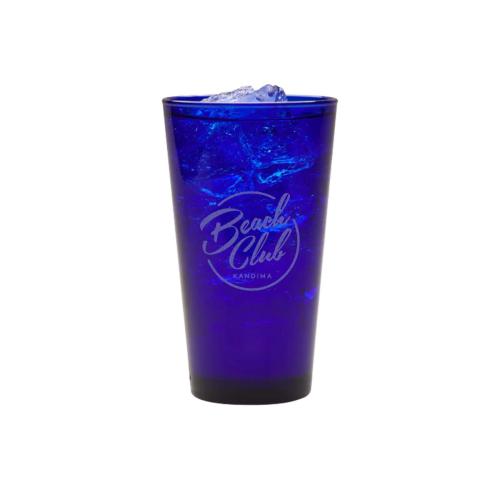 Drinkware - Made in the USA - CobaltWave 17oz USA Engraved Pint Glass