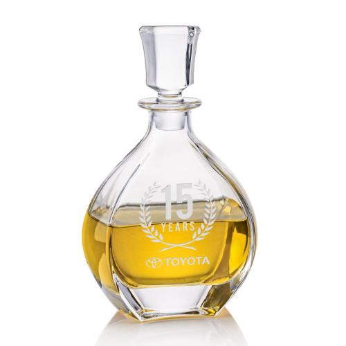 CrystalElegance Decanter & OTR Gift Set