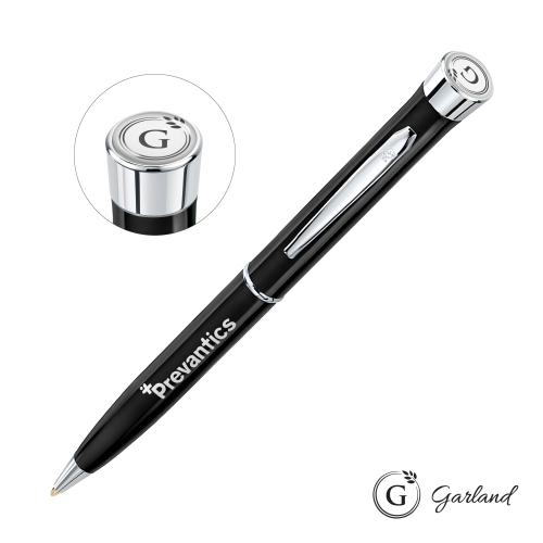 Pens & Writing - Ballpoint Pens - Garland&reg; Color Custom Twist Ballpoint Pen - Chrome Accent