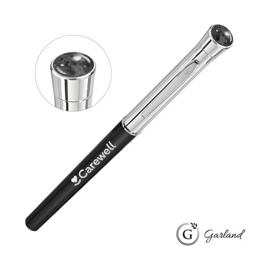 Pens & Writing - Metal Pens - Garland&reg; Monogram Aura Empire Felt Tip Pen - Chrome Accent