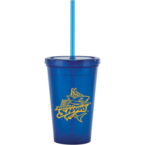Drinkware - Tumblers - SipMate 16oz Tumbler with Straw Charm