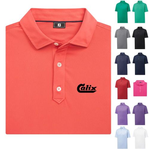LisleFlex Embroidered Polo Shirt