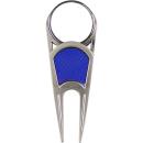 Matte Nickel Blue Grip 653