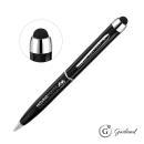 Garland&reg; Stylus Matte Ballpoint Twist Pen - Chrome Accent