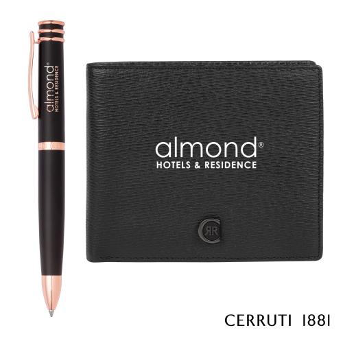 Pens & Writing - Gift Sets - Cerruti 1881&reg; Bond Card Wallet & Austin Ballpoint Pen Set