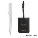 Cerruti 1881&reg; Zoom Luggage Tag & Ballpoint Pen Gift Set