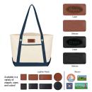RECYCLED NATURAL WITH NAVY 289c