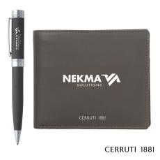 Cerruti 1881&reg; Zoom Card Wallet & Fountain Pen Gift Set - Gift Sets