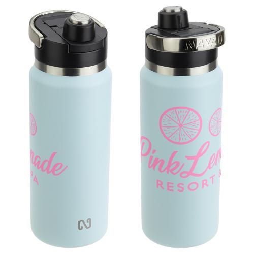 Drinkware - Metal Bottles - NAYAD&reg; Traveler 26 oz Stainless Double-wall Vacuum Insulated Bottle with Twist-Top Spout