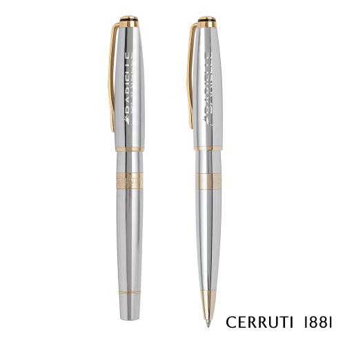 Pens & Writing - Gift Sets - Cerruti 1881&reg; Bicolore Ballpoint Pen & Rollerball Pen Set