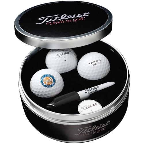 Sports & Outdoors - Golf Accessories - Golf Balls - GolfSphere Luxe Tin Set â Full Color Print