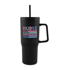 28 Oz. Intrepid Recycled PS Double Wall Tumbler - Tumblers