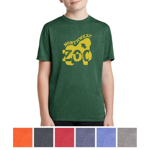 Sport-Tek&reg; Youth Heather Contender&trade; Tee