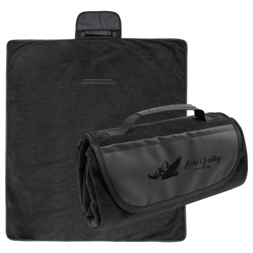 Sports & Outdoors - Blankets - Cutter & Buck&reg; rPET Roll-Up Picnic & Camping Blanket