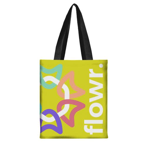 Bags - Tote Bags - Eco Friendly - EcoVivid rPET Full Color Tote Bag