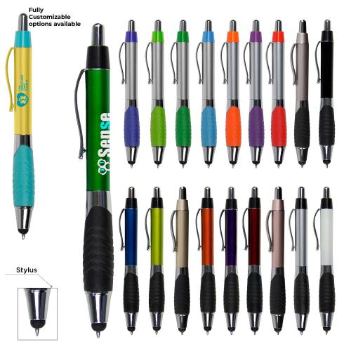 Pens & Writing - Plastic Pens - GripGlide Stylus Pen - Silkscreen Edition