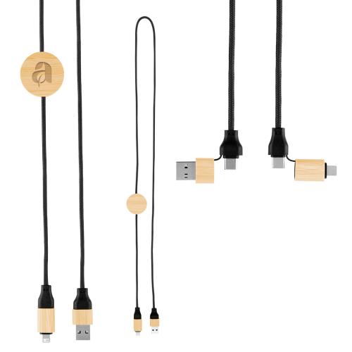 Technology - Charging Cables - EcoCharge Bamboo Fast Cable