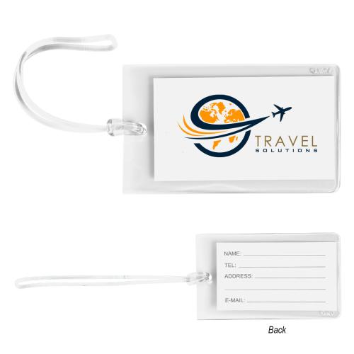 Bags - Travel Accessories - TagLuxe Jelly PVC ID Tag - Digibrite Colors