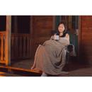 Fireside Sherpa & Flannel Blanket