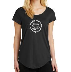 EleganceFlow Women's Scoop Tee - New Additions