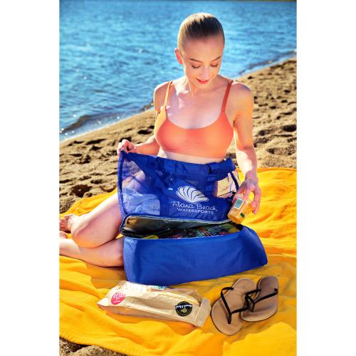 Bags - Tote Bags - NautiCool Royal Insulated Beach Tote