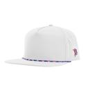 WHITE WITH RED/WHITE/BLUE