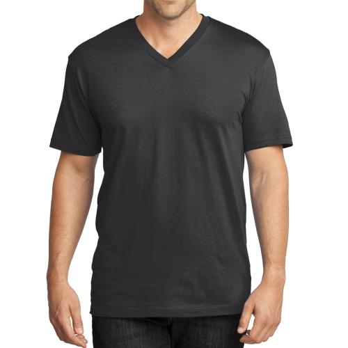 District Made&reg; Men's Perfect Weight&reg; V-Neck Tee