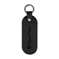 KeyLatch Leatherette Carabiner Tag - Keychains