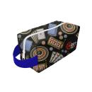 WHITE WITH BLUE White