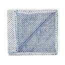 WHITE WITH NAVY BLUE;Blue Navy