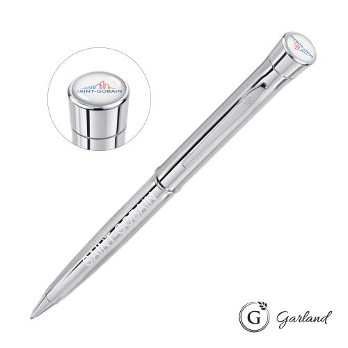 Pens & Writing - Ballpoint Pens - Garland&reg; Signature Custom Twist Ballpoint Pen - Chrome
