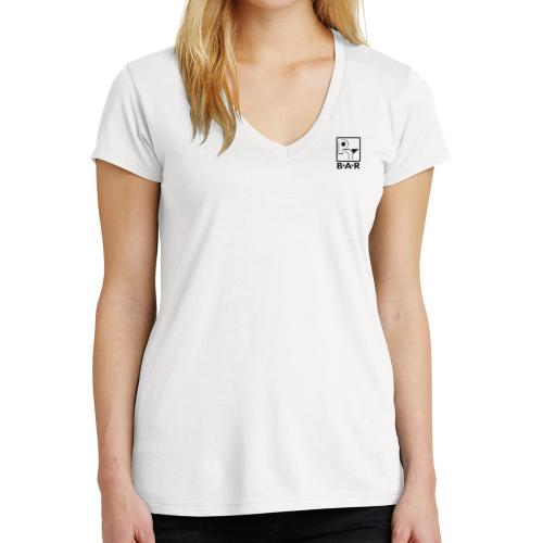 VivaSoft V-Neck Cotton Blend Tee