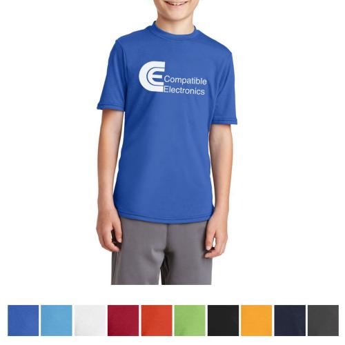 Port & Company&reg; Youth Performance Blend Tee