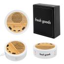 EchoBox Bamboo Speaker & Charger Set