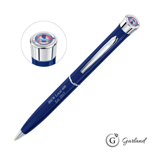 Garland&reg; Color Custom Rollerball Pen - Gold Accent