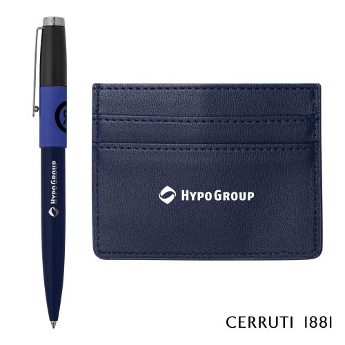 Bags - Wallets & ID Holders - Cerruti 1881&reg; Brick Ballpoint Pen & Card Holder Gift Set