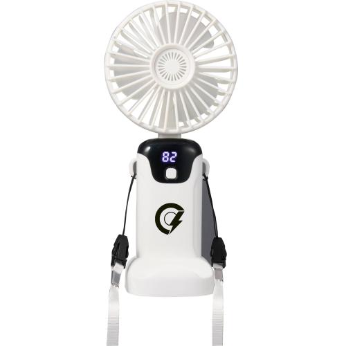 Bags - Travel Accessories - EcoBreeze LED Personal Fan - Full Color Print