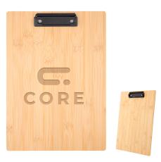 BambooGrove Eco Clipboard - Engraved Elegance - Desk Accessories