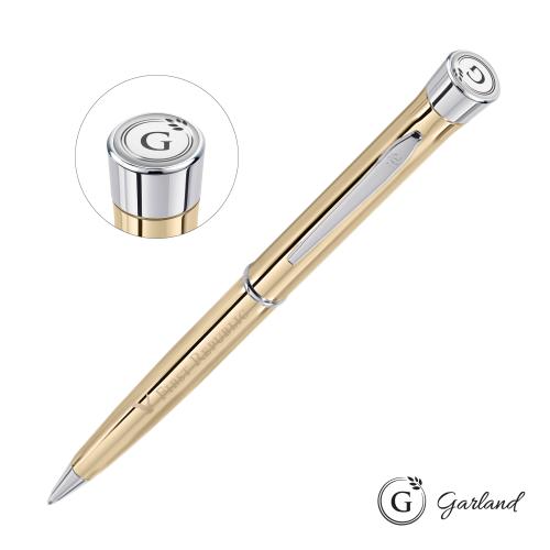 Pens & Writing - Ballpoint Pens - Garland&reg; Signature Emblem Twist Ballpoint Pen - Chrome