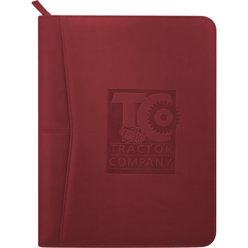 Desk & Office - Journals & Notebooks - Padfolios - FSC&reg; Mix Pedova&trade; Zippered UltraHyde Padfolio