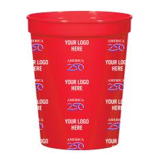 America250&trade; 16 Oz. Full Color Big Game Stadium Cup - Drinkware