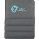 EcoPuff 300d rPET Zippered Padfolio
