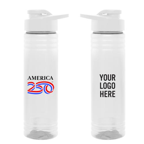 Drinkware - Plastic Bottles - America250&trade; 24 Oz. Full Color Accel Bottle