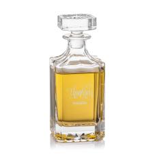 Elegance Cross-Hatch Crystal Decanter Set - Awards and Gifts
