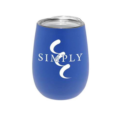 Occasions - Breast Cancer Awareness - EcoChic Sips 12oz Recycled Wine Tumbler