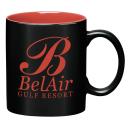 BLACK WITH CORAL 180c