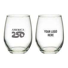 America250&trade; 9 Oz. Wine Glass - Barware