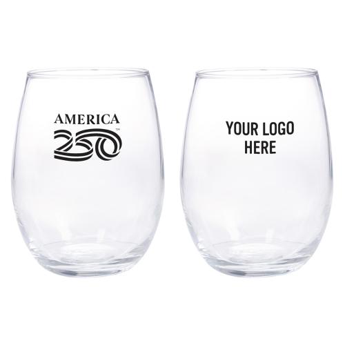 Drinkware - Barware - Wine Glasses - America250&trade; 15 Oz. Wine Glass