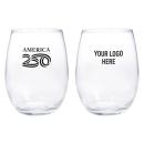 America250&trade; 15 Oz. Wine Glass