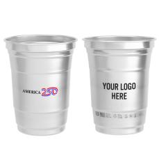 America250&trade; Top Cup by Ball&trade; 16 Oz. Aluminum Cup - Plastic Cups
